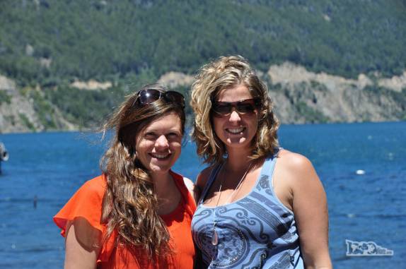 Com a Rowan em San Martín de Los Andes, na Argentina